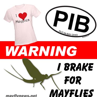 Official Mayfly Wear tshirts stickers