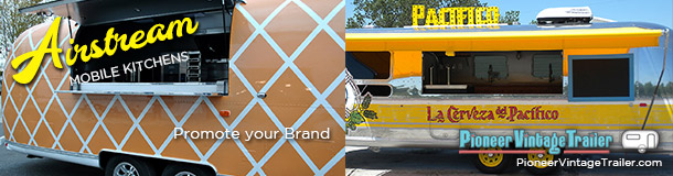 Pioneer Vintage Trailer - Airstream restoration banner